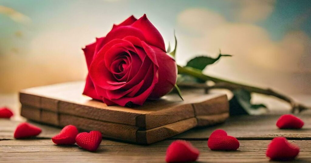 Rose for good luck