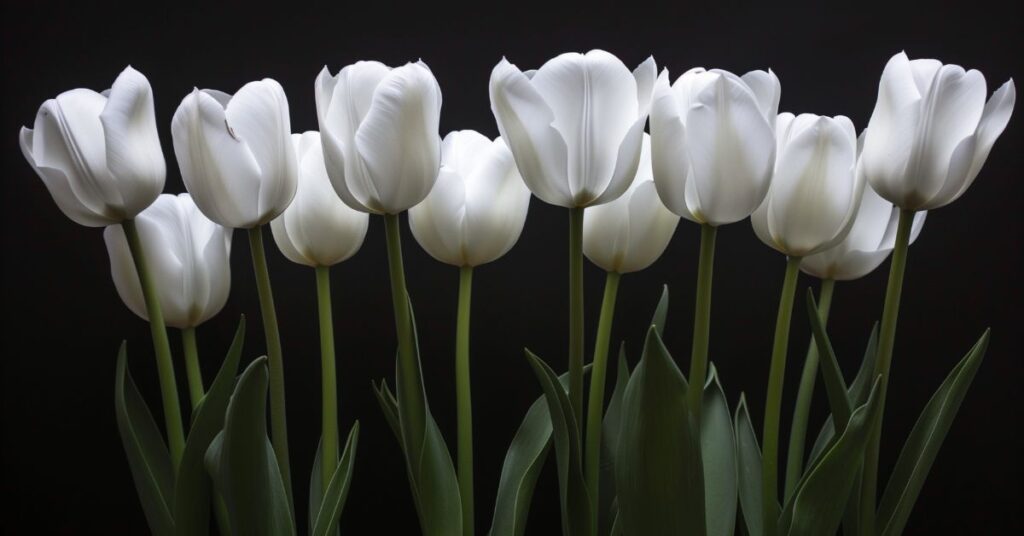 White Tulips