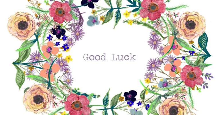 flowers for good luck